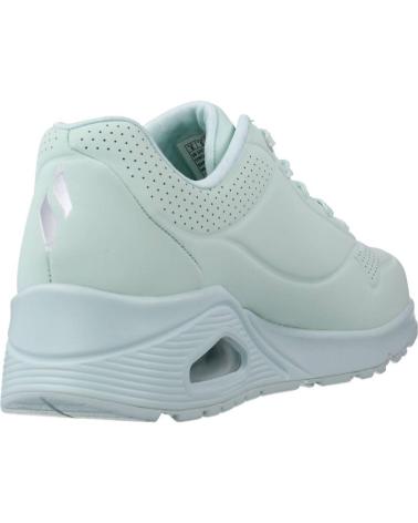 SKECHERS ZAPATILLAS MUJER MODELO UNO-FROSTY KICKS COLOR VERDE MNT