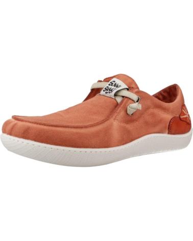 SUNNI SABBI INFORMALES HOMBRE MODELO KUNASH COLOR NARANJA TEJA