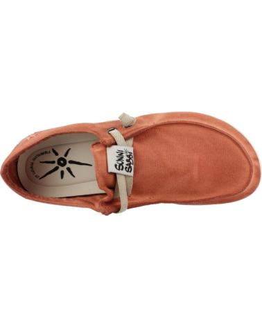 SUNNI SABBI INFORMALES HOMBRE MODELO KUNASH COLOR NARANJA TEJA