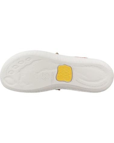 SUNNI SABBI INFORMALES HOMBRE MODELO KUNASH COLOR NARANJA TEJA