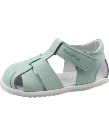 BLANDITOS SANDALIAS BY CRIOS VERDE AGUA