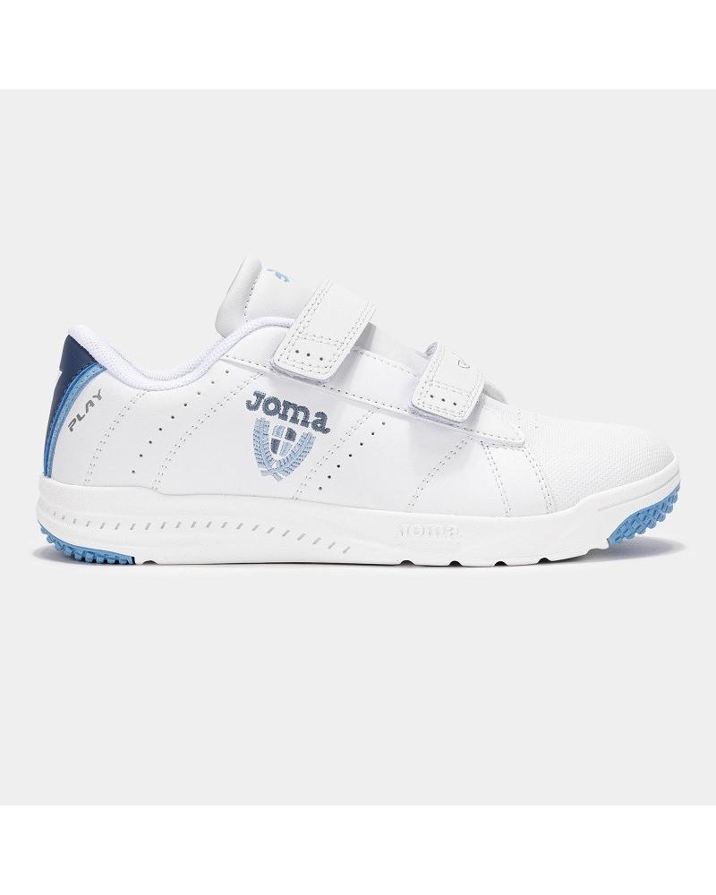 JOMA PLAY VELCRO BLANCO-AZUL-CELESTE PARA NINOS - 24 VARIOS COLORES