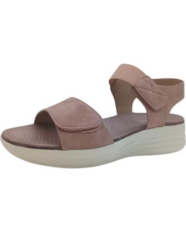 MYSOFT SANDALIAS MEMORY FOAM MALVA DO 25M364-MALVA SANDALIAS CO ROSA