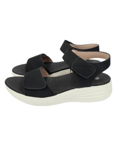 MYSOFT SANDALIAS MEMORY FOAM 25M364- SANDALIAS COMODAS M NEGRO