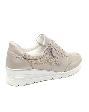 Deportivas de Mujer LUMEL DEPORTIVO LUNA 18 BEIGE METAL METáLICO