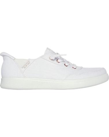 SKECHERS 114815 LONAS DE MUJER SLIP INS BLANCO