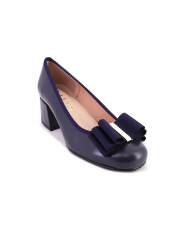 DUIT 9200 ZAPATOS DE MUJER PIEL AZUL MARINO