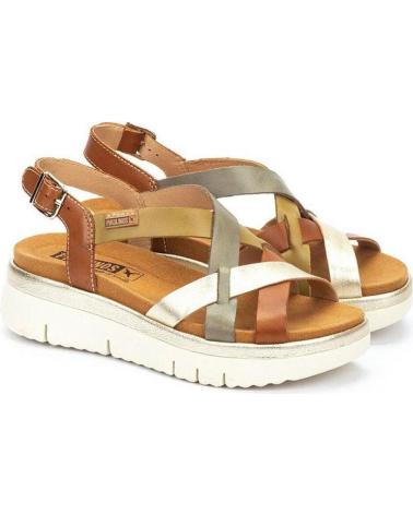 PIKOLINOS W4N-0650C1 SANDALIAS DE MUJER PIEL VERDE
