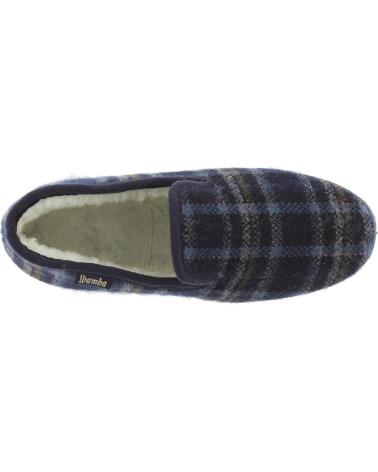 VICTORIA PANTUFLAS UNISEX 200301M CONFORTABLE CUADROS MARINO