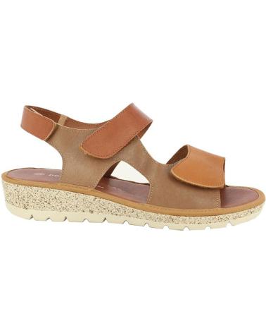 D`CUTILLAS SANDALIAS DE MUJER DOCTOR CUTILLAS 35322 AUTOADHERENTE MARRON