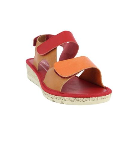 D`CUTILLAS SANDALIAS DE MUJER DOCTOR CUTILLAS 35322 AUTOADHERENTE ROJO