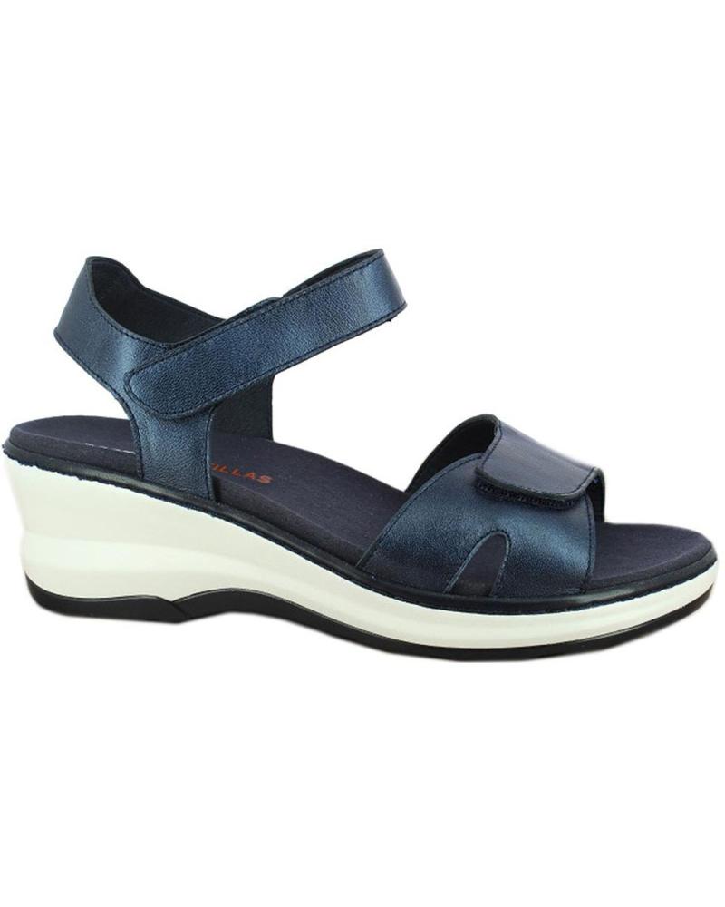 D`CUTILLAS SANDALIA DE MUJER DOCTOR CUTILLAS 47511 AUTOADHERENTE MARINO