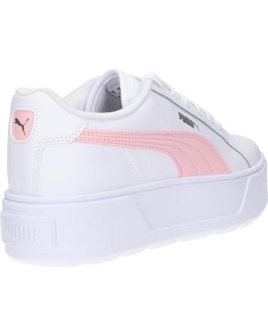 Zapatillas deporte pour Femme et Fille et Garçon PUMA 387374 KARMEN L JR 03 WHITE ALMOND