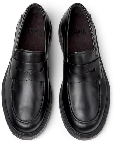 CAMPER MOCASINES NAUTICOS DE PIEL DEAN K101045 NEGRO001