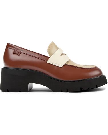 CAMPER MOCASINES PARA MUJER TWINS K201425 MARRON029