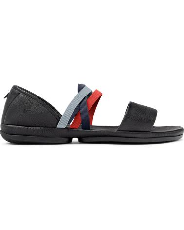 CAMPER SANDALIAS PARA MUJER TWINS K201710 NEGRO001
