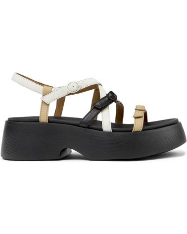 CAMPER SANDALIAS DE PIEL TWINS K201713 NEGRO004