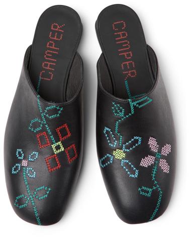 CAMPER SANDALIAS PARA MUJER TWINS K201750 NEGRO001