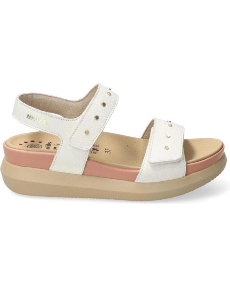 MEPHISTO FARRA CEYLAN FOG PIEL BLANCA BLANCO