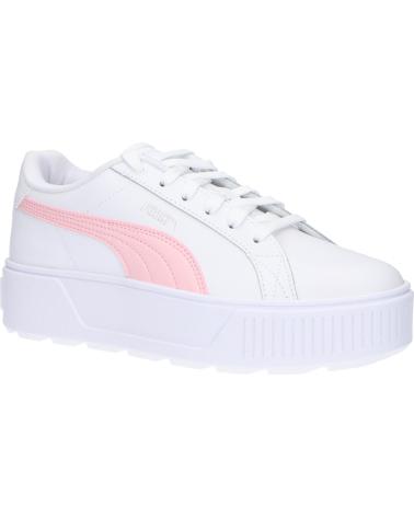 Zapatillas deporte pour Femme et Fille et Garçon PUMA 387374 KARMEN L JR 03 WHITE ALMOND