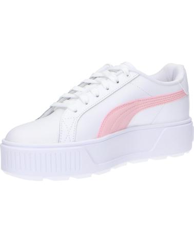 Zapatillas deporte pour Femme et Fille et Garçon PUMA 387374 KARMEN L JR 03 WHITE ALMOND