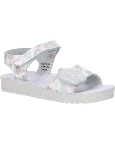 Sandalias de Niña KICKERS 894890-30 ODYKICK 33 BLANC POIS MULT