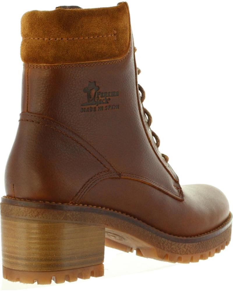Stiefel De Mujer PANAMA JACK BOTA CUERO CON TACON WATERPROOF