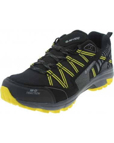 Zapatillas deporte HI-TEC  pour Homme ZAPATILLAS GRAVEL BLACK CHARCOAL SUPER LEMON  NEGRO