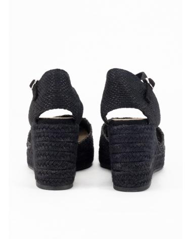 KESLEM ALPARGATA CON CUNA ALTA PARA MUJER EN COLOR NEGRO