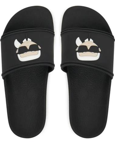 KARL LAGERFELD CHANCLA KONDO MAXI KARL NFT SLIDE NEGRO