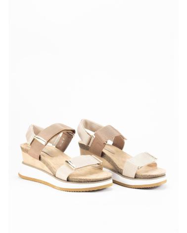 KESLEM SANDALIA DEPORTIVA CON CUNA PARA MUJER EN COLOR BEIGE