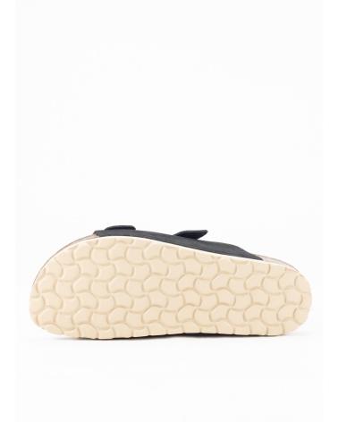 KESLEM SANDALIA DE PIEL PARA MUJER EN COLOR NEGRO