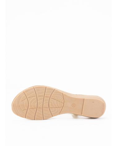 KESLEM SANDALIA CON CUNA PARA MUJER EN COLOR ORO