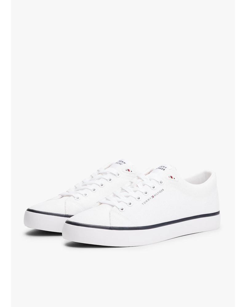 TOMMY HILFIGER TH HI VULC CORE LOW II MESH BLANCO