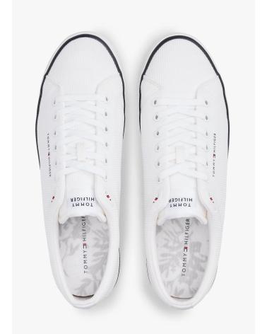 TOMMY HILFIGER TH HI VULC CORE LOW II MESH BLANCO