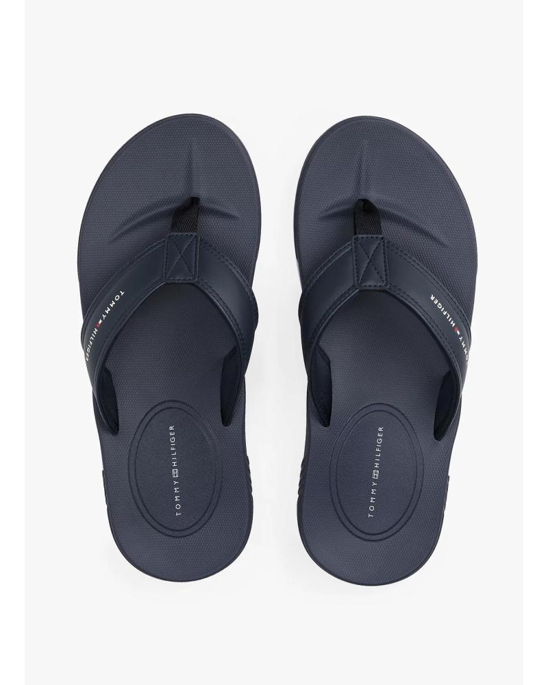 TOMMY HILFIGER MOLDED COMFORT TH BEACH SANDAL MARINO