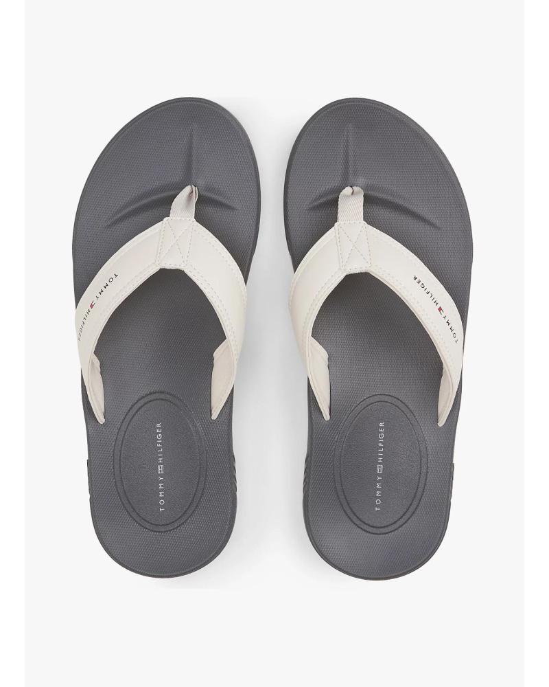 TOMMY HILFIGER MOLDED COMFORT TH BEACH SANDAL GRIS