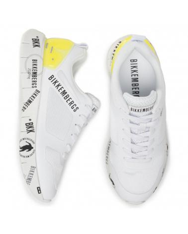 Zapatillas Deporte De Hombre BIKKEMBERGS ZAPATILLA DEPORTIVA FLAVIO  BLANCO-AMARILLO
