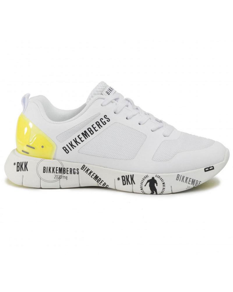 Zapatillas Deporte De Hombre BIKKEMBERGS ZAPATILLA DEPORTIVA FLAVIO  BLANCO-AMARILLO