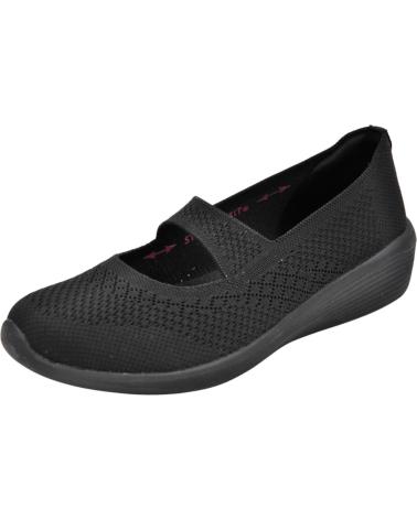 SKECHERS SNEAKERS MUJER 158989 - NEGRO