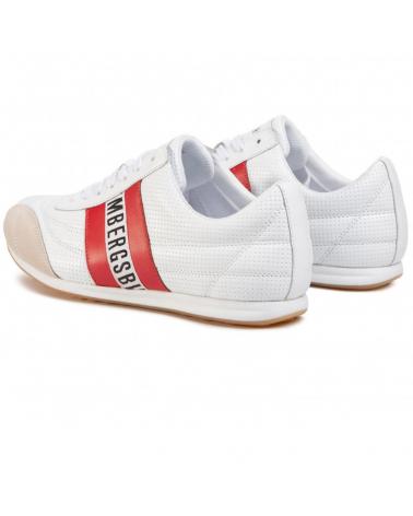Zapatillas deporte BIKKEMBERGS  de Hombre ZAPATILLA DEPORTIVA BARTHEL  BLANCO-ROJO