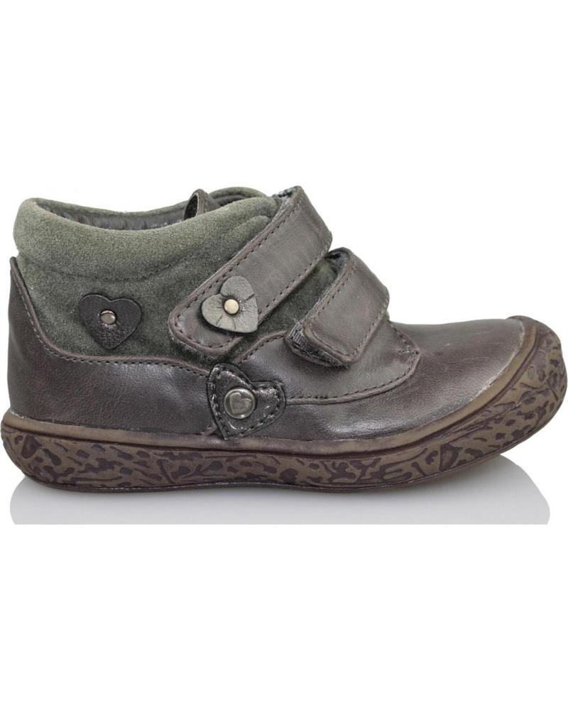 BOTTINES GARVALÍN ELFOS VELCRO MARRON MARRON