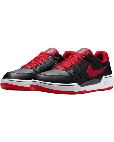 NIKE ZAPATILLAS FULL FORCE LO ROJO BLANCAS FB1362-006 CASUA NEGRO