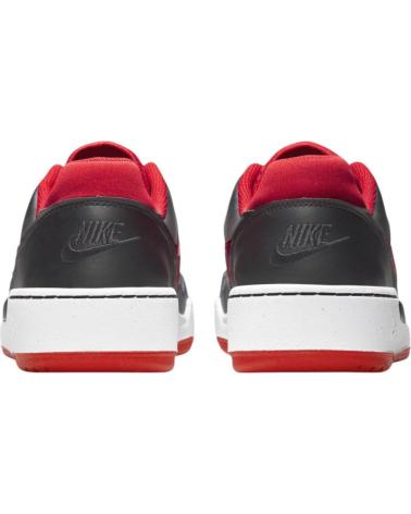 NIKE ZAPATILLAS FULL FORCE LO ROJO BLANCAS FB1362-006 CASUA NEGRO