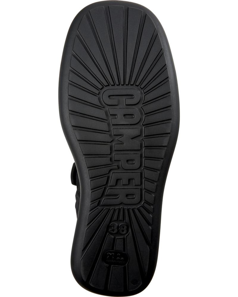 Sandali Ballerina Camper Onda K201680 Donna - Design Morbido E Ispirato Agli Oggetti Gonfiabili, Colore Nero