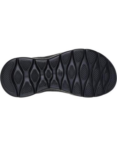 SKECHERS SLIP-INS GO WALK FLEX SANDAL - ILLUMIN NEGRA NEGRO