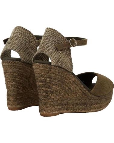 LA VALETA CHARLENE PEEP TOE OLIVA