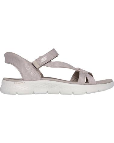 SKECHERS SLIP-INS GO WALK FLEX SANDAL - ILLUMIN TAUPE