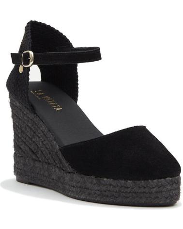 LA VALETA ALPARGATAS NEGRAS CERRADAS NEGRO