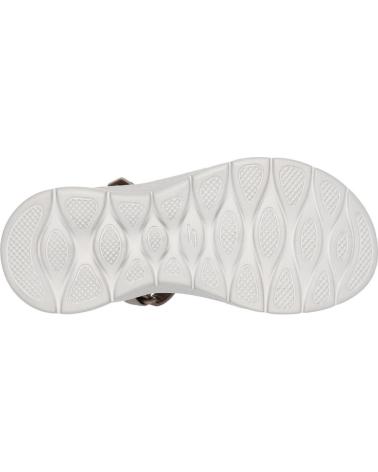 SKECHERS SLIP-INS GO WALK FLEX SANDAL - ILLUMIN TAUPE